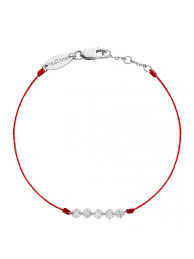 Five Liberty Red String White Gold Bracelet Ylang 23
