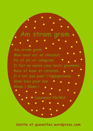 Am Stram Gram Mon Oeuf Est En Chocolat Comptine Am Stram Gram Comptines Chansons Comptines