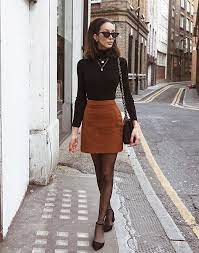 Pin By Fox On The River On She Style Mini Skirt Outfit Winter Fashion Outfits Winter Skirt Outfit
