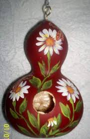 45 Ideas Painting Bird Houses Ideas Stencils For 2019 Hand Painted Gourds Gourds Birdhouse Painted Gourds