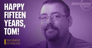 Tom has had many roles and responsibilities throughout his 15 years at  Speedway Motors.