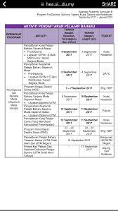 Bahagian hal ehwal akademik, universiti teknologi hal ehwal akademik uitm. Uitmpptweeps On Twitter Perhatian Diploma Degree Kalendar Akademik Uitm Sesi 2017 2018 Hgpa Start Kuliah Pada 12 9 2017 Tarikh Daftar Kursus Pada 28 8 2017 Https T Co Ladegl5x36