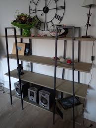 Etagere metal style industriel industriel : Fabriquer Des Etageres Style Industriel A Partir D Etageres Ikea Lerberg Etagere Ikea Ikea Etagere Style Industriel
