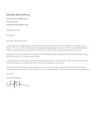 Free Hotel Manager Resignation Letter Sample - Rezi