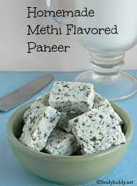 Homemade Methi Flavored Paneer How To Make Flavored Paneer Using Yogurt Foodybuddy Recipe Food Foodie Recipes Homemade
