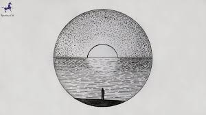 To do so, draw a curved, bumpy line from the side of your paper to the middle of the horizon sunset(color pencil) by tevin25 on deviantart. Norottomkumar1994 Gmail Com On Twitter How To Draw Sunset Scenery Step By Step With Pencil Sketch Tattoo Art Https T Co Wmuhb8roba Via Youtube