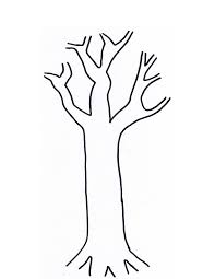 Hoda's 'making space' for grace with anne lamott sections show more follow today more brands green trees are so last year. Best Photos Of Printable Tree Template Bare Tree With Branches Coloring Library