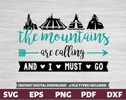 The Mountains Are Calling And I Must Go Shirt Disney This Item Is Unavailable Coloring Book Pages The Mountains Are Calling Silhouette Machine