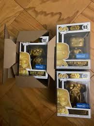 Funko Pop Star Wars Luke Skywalker Walmart Exclusive Walmart Com Walmart Com
