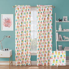 pineapples curtains bed bath & beyond
