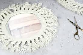 Wo gibt es diese mustervorlagen für die vintagefliesen zum selber machen ? 20 Minuten Diy Quickie Boho Spiegel Selber Machen