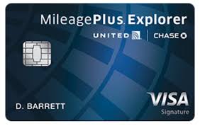 The cardholder's name is embossed on an eligible card issued in the united states, and the cardholder charges all or a portion of the fare to his or her credit card account and/or rewards programs associated with the account. Chase United Mileageplus Explorer Card Gets Updated June 1st