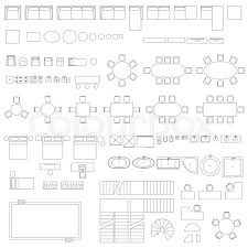 Discover (and save!) your own pins on pinterest Furniture And Interior Elements Line Stock Vector Colourbox