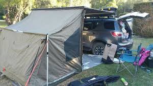 Rhino Rack Sunseeker Awning Tagalong Oz Tent Road Trip Camping Tent Camping Outdoor Camping