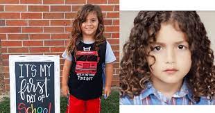 Long hairstyles for little boys can vary depending on their hair texture, length and natural styles. Hair Discrimination Should These Boys Be Banned From School