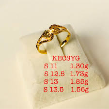 Kandungan blog ini adalah dari berbagai sumber bertujuan untuk berkongsi dan menyampaikan ilmu pengetahuan berkenaan emas dan perak. Cincin Bajet Emas 916 S 11 1 30g S12 5 1 73g S13 1 85g S13 5 1 56g Shopee Malaysia