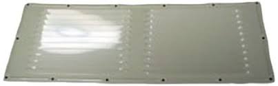 It is used to allow ventilation for your refrigerator, the door gives you access to your rv refrigerator for maintenance purposes. Dometic Polar White Upper Side Vent