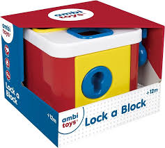 Amazon.com: Ambi Toys, Lock A Block : Toys & Games