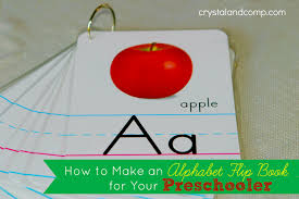 Great for teachers and parents. Make An Alphabet Flip Book For Your Preschooler