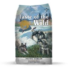 Taste Of The Wild Pacific Stream Grain Free Smoked Salmon Dry Puppy Food 5 Lbs Grain Free Dog Food Free Dog Food Puppy Formula