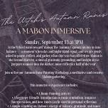 The Witch's Autumn Runes — The Salted Pixie