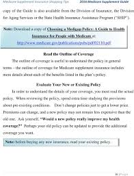 Medicare Supplement Insurance Pdf Free Download