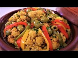 طاجين الشفلور من اروع مايكون ماتشبعوش منو مع افضل طريقة صحية لطهو القرنبيط Youtube Food Easy Meals Recipes