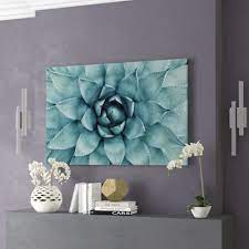 The earliest record of turquoise being used in jewelry or in ornaments is from egypt. Latitude Run Turquoise Succulent Wrapped Canvas Photograph Print Reviews Wayfair