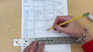 It's important to draw each box to the same vanishing point. 1 Point Perspective Worksheet Youtube