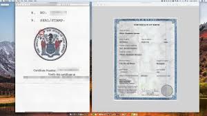 However, if you have assumed your spouse's or civil union partner's surname, provide a copy of your marriage or civil union certificate to link the name on your current id to the name on your birth certificate. How To Apostille A New Jersey Birth Certificate Signed By Vincent T Arrisi Youtube