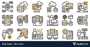 30 Free Vector Icons Of Big Data Designed By Eucalyp Big Data Design Data Design Big Data Visualization
