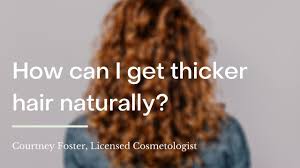 Rinse your hair twice a week to get some good results. 3 Ways To Grow Your Hair Thicker Naturally Wikihow