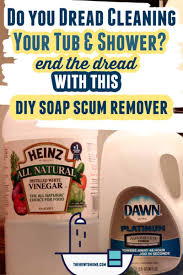 The easiest homemade bathtub cleaner you can make is the classic paste with baking soda and water, useful even with headstrong stuck dirt. Best Tub And Shower Cleaner