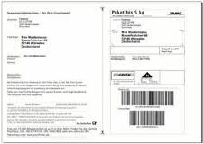 Dhl verbindet menschen in über 220 ländern und territorien weltweit. Dhl Versandetiketten Paketaufkleber Selbstklebende Paket Etiketten Hermes Ebay