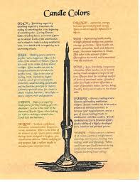 Book Of Shadows Spell Pages Colors For Candle Magic Wicca Witchcraft Bos Ebay Candle Magic Book Of Shadows Wicca Witchcraft