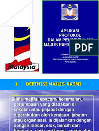 Ada ahli parlimen yang mengigau jadi menteri sarawakvoice com. Aplikasi Protokol