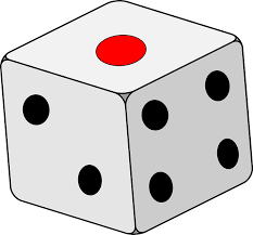 Black and white dice clipart clipart panda free clipart images. White Dice With Black And Red Spots Clipart Free Download Transparent Png Creazilla