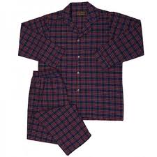 Hawiton pyjama homme coton ensemble pyjamas chauds homme manche court col v ensemble de literie deux parties. Pyjama Traditionnel Irlandais Mixte Carreaux Flanelle