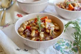 Check out these delicious vegan thanksgiving recipes, including green bean casserole and pumpkin pie. Vegan Thanksgiving Recipes Rosemary White Bean Soup