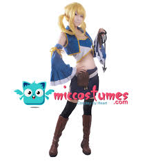 Us 34 99 Anime Fairy Tail Lucy Heartfilia Seven Years After Cosplay Costume Women Girl Clothing Dress On Aliexpress