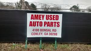 Hours may change under current circumstances Amey Used Auto Parts 4100 Bonsal Rd Conley Ga 30288 Yp Com