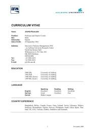They are usually used in job applications, academic applications, and similar documentation. Curriculum Vitae