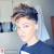 Short Hair Faux Hawk Men