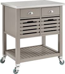 Goplus modern kitchen storage cabinet buffet server table sideboard dining wood white. Gray Sideboards Servers Buffet Tables