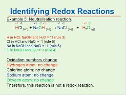 Oxidation Numbers Vce Chemistry