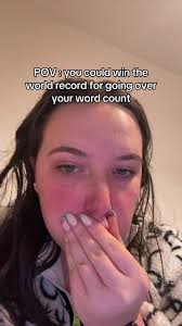 Trying to Reach The Word Count