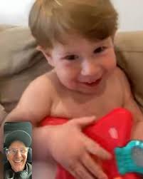 For so many years my kids would call me when I was away… Now my grandchild  Maccabee calls up for a chat and to play me a new tune.. Life is good