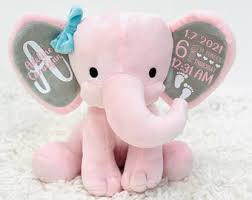 Elephant Baby Gift Etsy