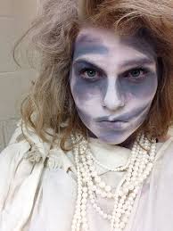 Margaret Botbyl's makeup for the role of Fruma Sarah for Fiddler