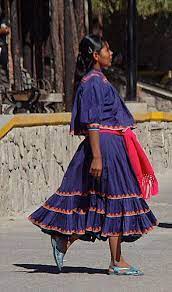 Mujer Tarahumara Creel Chihuahua Mexico Mexican Women Chihuahua Mexico Mexican Outfit